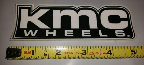 Kmc wheels 5&#034; inch all weather official vinyl decal sticker