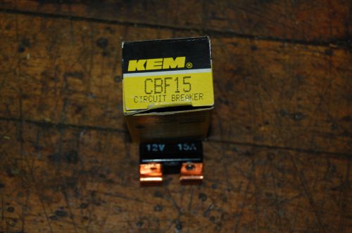 Kem cbf15 circuit breaker  12v 15a