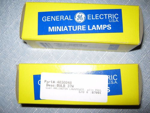 Lot of 2 ge miniature lamp polaris 4030048