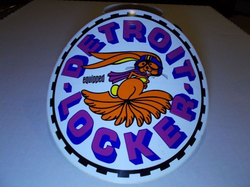 Vintage detroit locker sticker large from the 60&#039;s or 70&#039;s