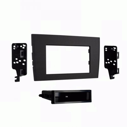 Metra 99-9228b 04-2014 volvo xc90 vehicle single/double iso din dash kit - black