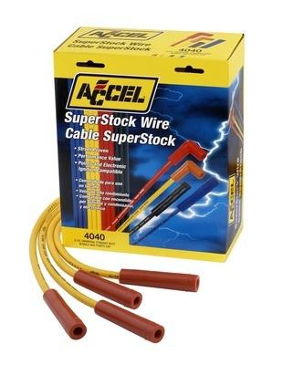 Accel 4040 spark plug wire-universal fit super stock 8mm suppression
