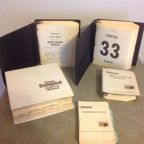 Cessna conquest , model 441 manuals