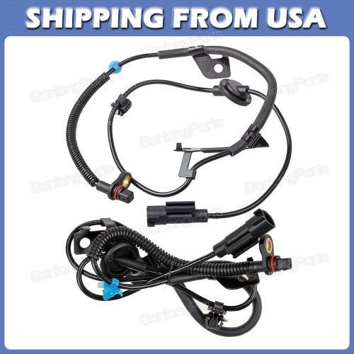 2pcs rear abs wheel speed sensor for 07 08 dodge caliber r/t - 2.4l fwd