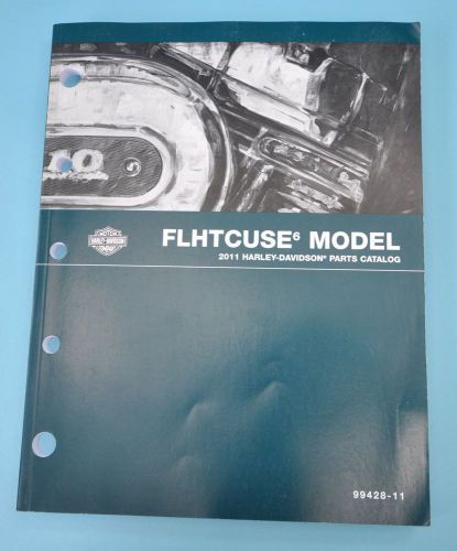 Harley davidson cvo ultra electra glide parts catalog, p/n 99428-11, flhtcuse6