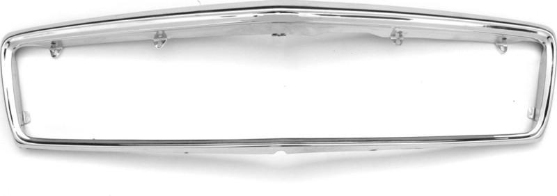 Mercedes grille chrome shell bezel outer trim, 73-89, 300 400 500, 107 888 0215