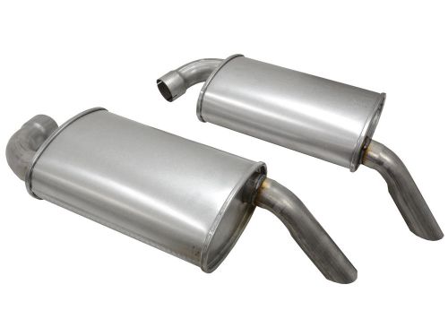 1979-1982 corvette 2 1/2&#034; aluminized mufflers l82