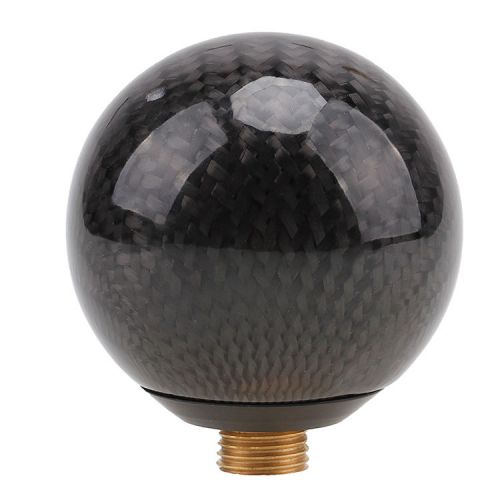 Jdm carbon fiber manual transmission car gear shift knob shifter stick