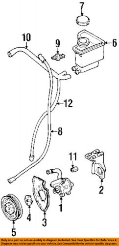 Ford oem pump hoses-steering-pressure switch f5rz3n824a