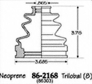 Empi 86-2168d cv boot kit