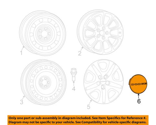 Dodge chrysler oem 2014 dart wheels-suspension strut mount tool 5pn49sz0aa