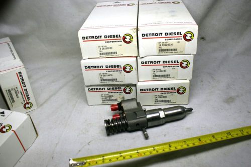 Detroit diesel 5c60 nib set of 6 injectors  5226230 gr 02.1001 f/6v53t turbo