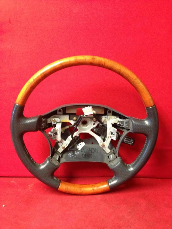 2001 2002 2003 2004 lexus ls430 ls 430 steering wheel cruise control lh oem