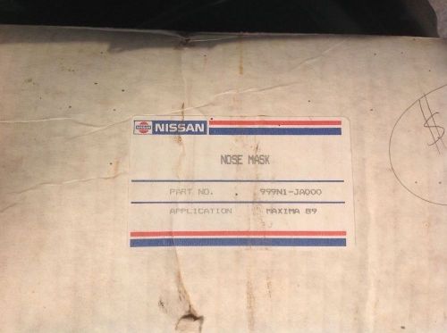 ****  nissan maxima oem bra nose mask 1989 and up