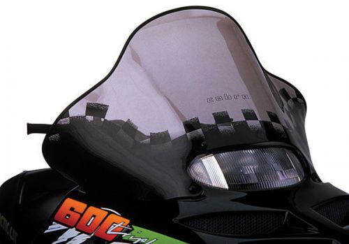 Powermadd - 12530 - cobra windshield, 16.5in. - tint/black checks