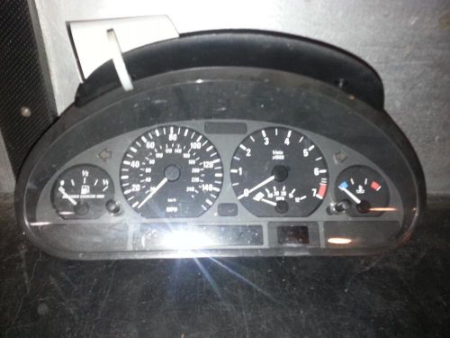 Bmw bmw 325i speedometer (cluster), sdn and sw, m54 (265s5 engine), mph, at 04