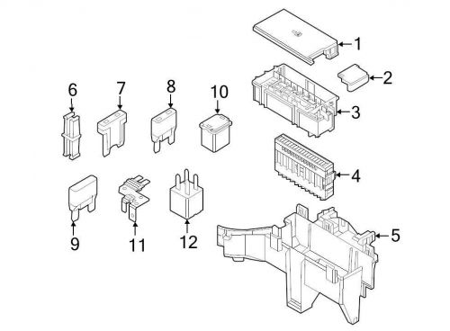 Ford oem circuit breaker 7t4z14526b image 10
