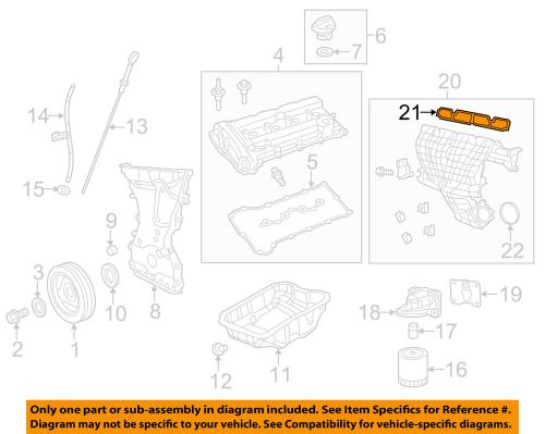 Chrysler oem-engine intake manifold gasket 4884550ab