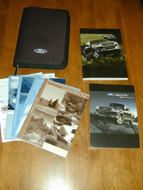 2008 ford f-150  owners manual kit *new