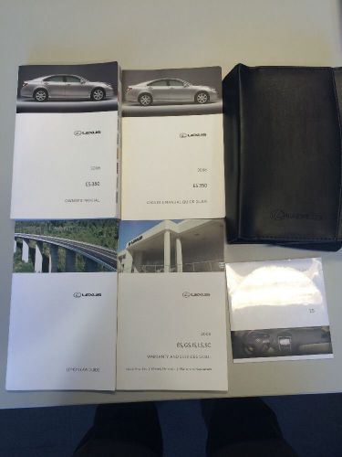 2008 lexus es 350 owners manual