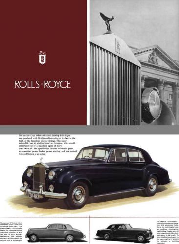 Rolls royce 1958 - the great rolls royce enterprise …