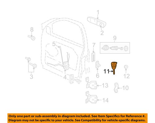 Jeep chrysler oem 08-10 commander keyless entry-transmitter 68066842ad