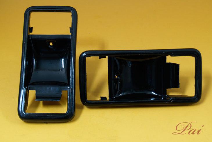 Toyota celica ta22 ta23 ta27 ta28 ra28 pair black door bezel