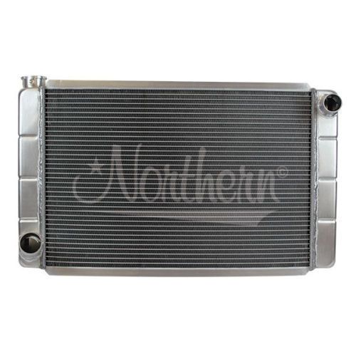 Universal race pro low profile ford/mopar aluminum radiator 28&#034; x 16&#034; northern