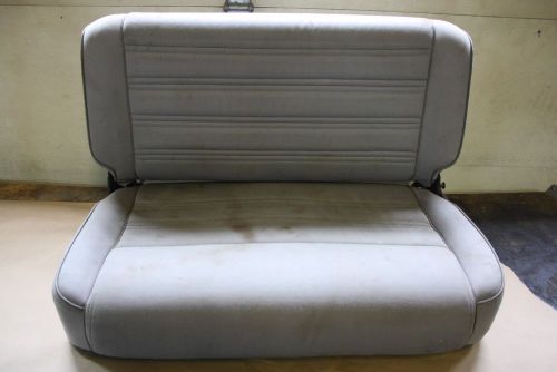 Jeep wrangler cj yj flip folding rear seat fold n tumble cj7 back