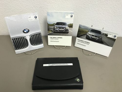 2011 bmw 3-series sedan/sports wagon w/ idrive genuine owner&#039;s manual