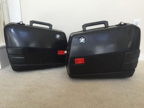 1993 bmw r100rt airhead monoshock motorcycle hard luggage set with key