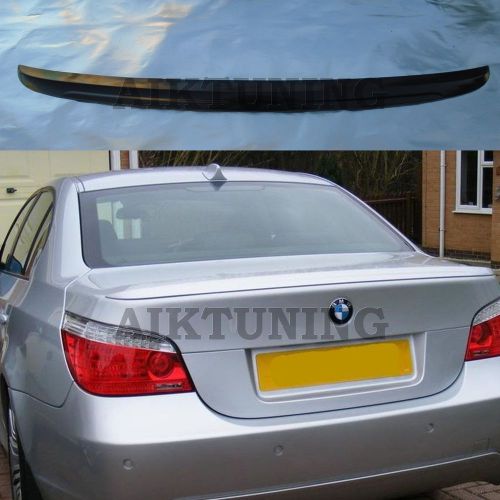 Bmw e60 m5 rear trunk spoiler lip apron tuning part lid lip spoiler