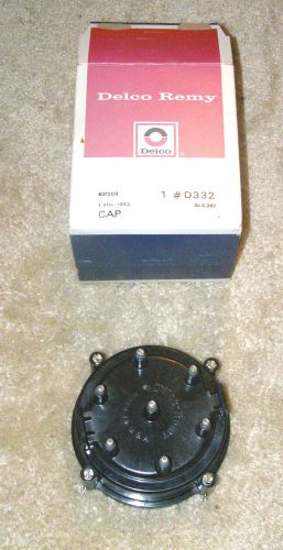 Acdelco d332 6 cylinder h.e.i. distributor cap for remote coil gm# 1880042