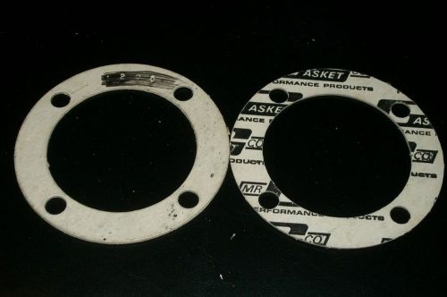 Mr gasket,mr gasket 1200, round collector gaskets, 1 pair, nos