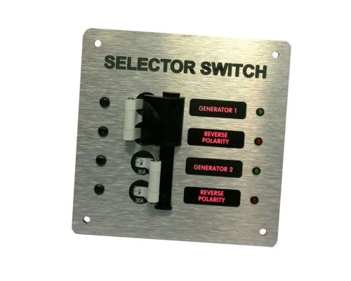 Shore power / inverter selector switch