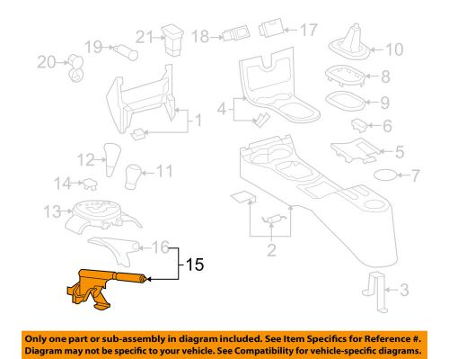 Toyota oem-parking brake lever 4620152070b0