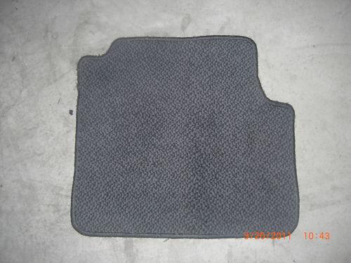 97-99 oem usdm acura cl left rear floor mat charcoal black