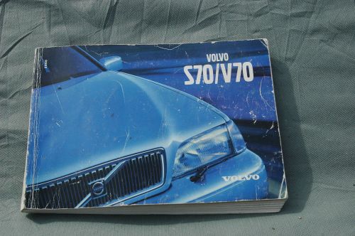 2000 volvo s70/ v70 series  owners manual  oem