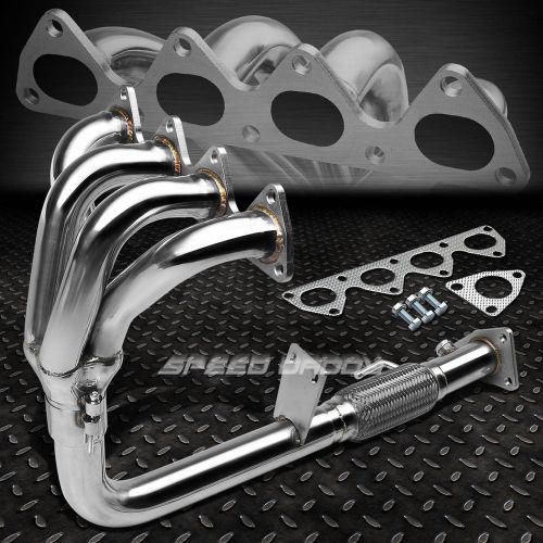 4-1 stainless racing header manifold/exhaust for 97-01 prelude non-sh h22a4 bb