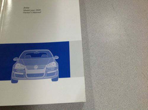 2008 vw volkswagen jetta factory owners manual glove box book oem x new