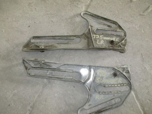 Left and right 1967-1976 mopar a body rear window track guides dart polara gtx