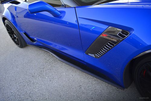 2014-2016 chevrolet corvette c7 z06 side skirts