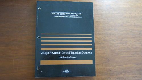 1995 ford mercury villager powertrain control emissions diagnosis service manual