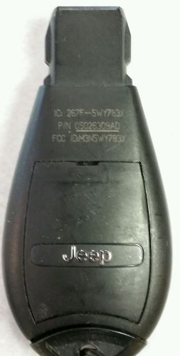 Jeep key fob transmitter preowned