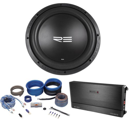 Re audio sxx12d4 v2 12&#034; 1200w rms car subwoofer sxx v2 12d4+amplifier+amp kit