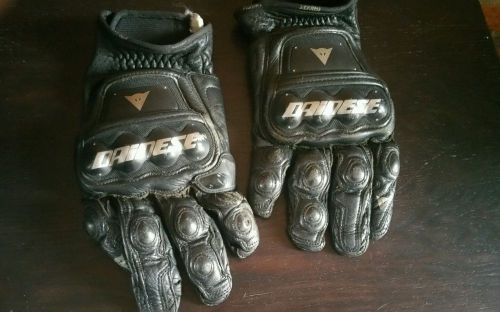 Dainese guanto 4 stroke black mens short motorcycle riding glove - m