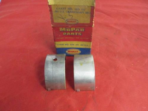 Main bearing pair #1 fits some 34-58 models nos mopar 1238435