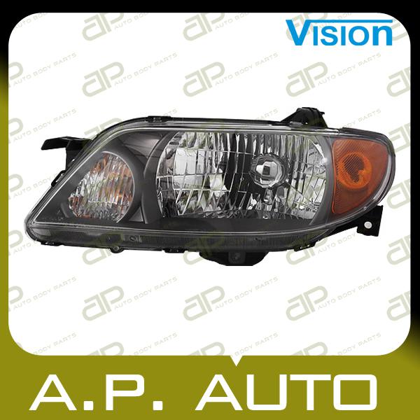 Head light lamp assembly 01-03 mazda protege left l/h 4dr sedan driver side