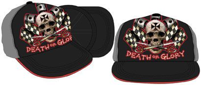 Lethal threat death or glory hat black sm/md