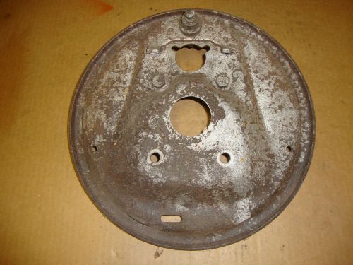 Original chevrolet corvette front backing plate 53,54,55,56,57,58,59,60,61,62